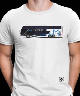 CAMISETA ÔNIBUS PENHA BUSSCAR VISSTA BUSS DD