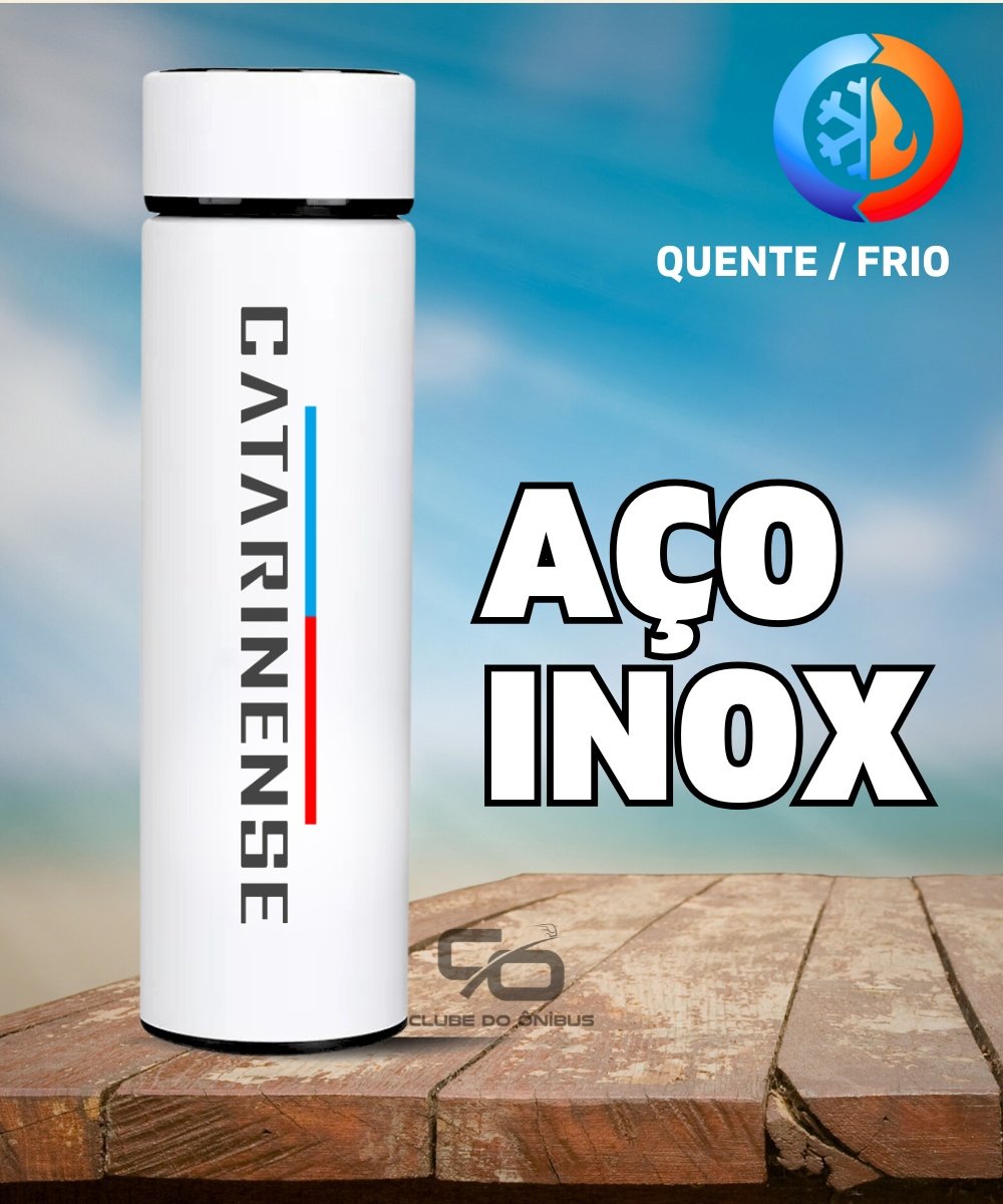 Nome do produto: GARRAFA TÉRMICA AUTO VIAÇÃO CATARINENSE