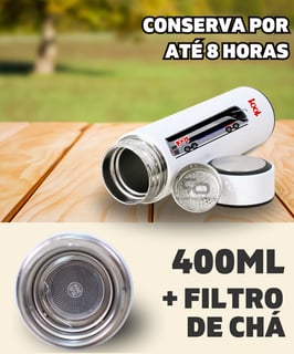 Nome do produto GARRAFA TÉRMICA AUTO VIAÇÃO 1001 MARCOPOLO G8