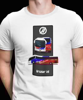 Nome do produto CAMISETA ÔNIBUS SERVENG TRANSPORTES (AIRPORT BUS SERVICE) IRIZAR i6