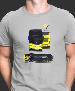 CAMISETA ÔNIBUS GIPSYY MARCOPOLO G8