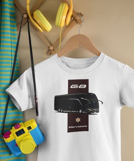 CAMISETA INFANTIL DE 2 A 8 ANOS - MARCOPOLO G8 