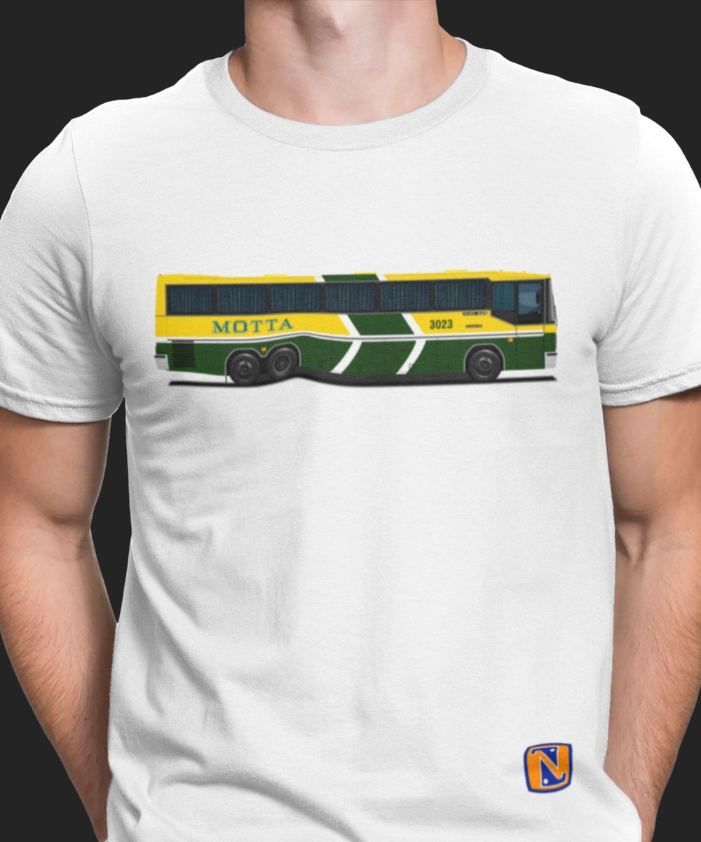 Nome do produto: CAMISETA VIAÇÃO MOTTA NIELSON DIPLOMATA 