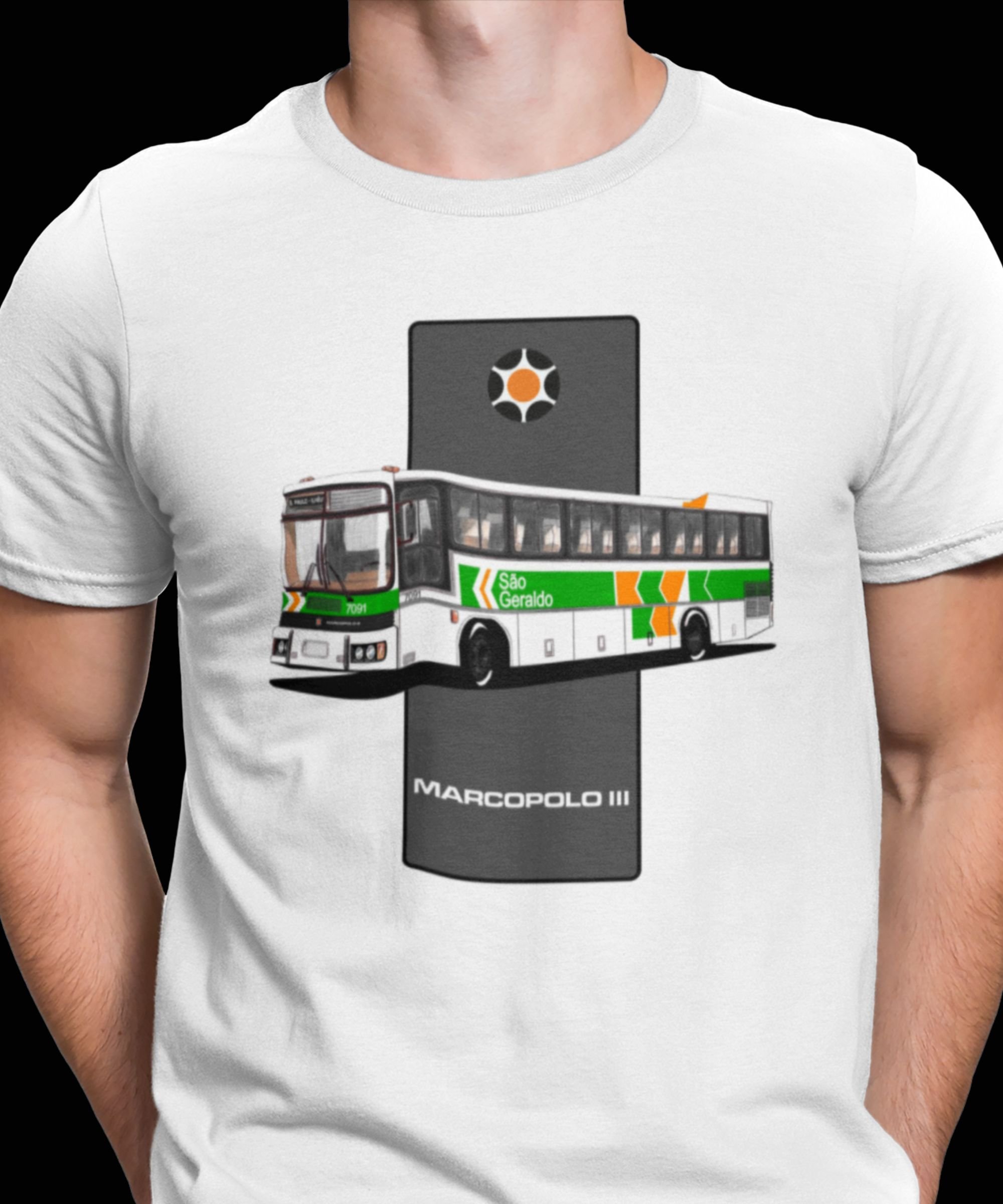 CAMISETA ÔNIBUS SÃO GERALDO MARCOPOLO III