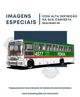 Nome do produto CAMISETA ÔNIBUS PENHA MARCOPOLO III