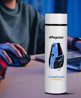 Nome do produto GARRAFA TÉRMICA ÔNIBUS GUANABARA TURISMO POPSTAR