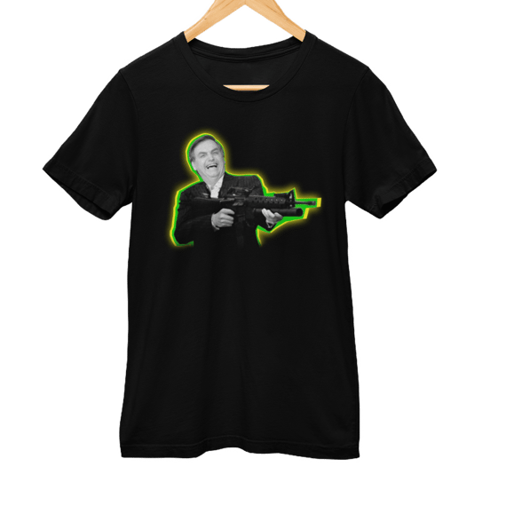Camiseta  Bolsonaro Mito - Preta e Azul marinho, unissex