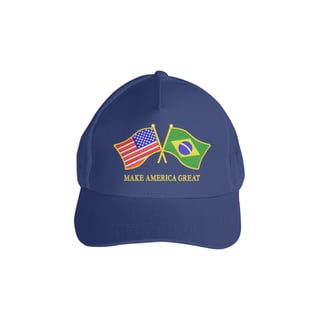 Nome do produto Boné Brasil e Estados Unidos