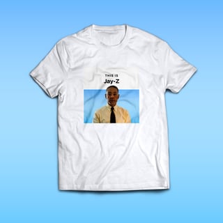 Camiseta This is Jay-Z Com Gus Fring