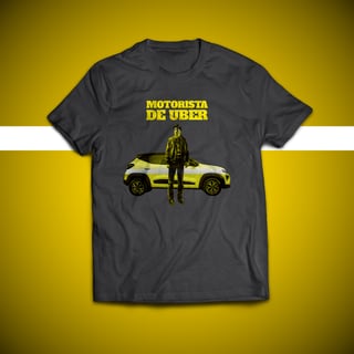 Camiseta Motorista de Uber - Taxi Driver