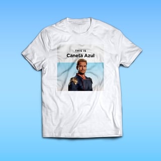 Camiseta This Is Caneta Azul Com Homelander