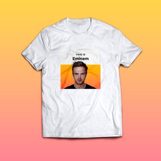 Camiseta This Is Eminem Com Jesse Pinkman