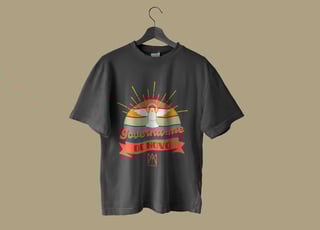 Nome do produto Camiseta Plus Size Aline Melo - Governa-me de Novo