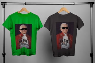 Nome do produto Camiseta Masculina Felipe D'Aloia  -  Jesus Save Bro