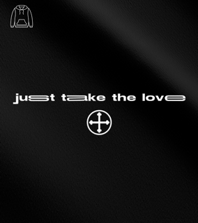 Moletom Canguru Felipe D'Aloia - Just Take The Love