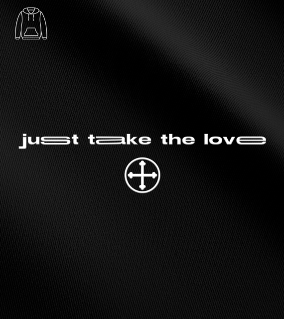 Moletom Canguru Felipe D'Aloia - Just Take The Love