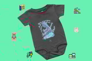 Nome do produto Body Infantil Aline Melo - Obra Prima