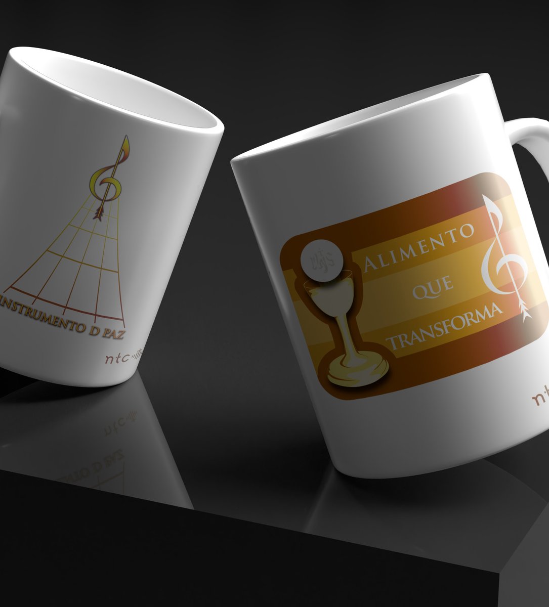 Nome do produto: Caneca Instrumento de Paz - Alimento Que transforma