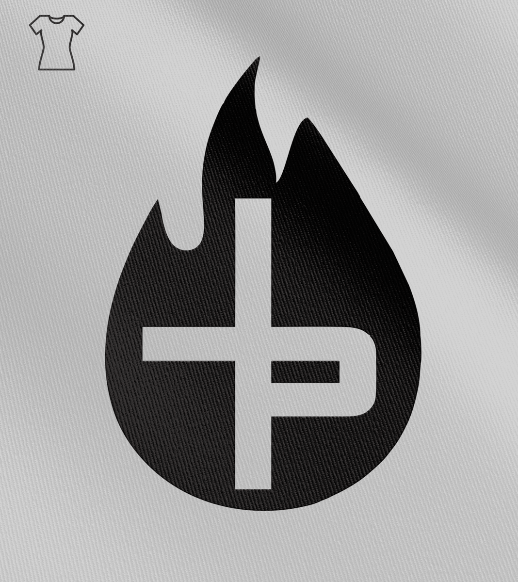 Nome do produto: Camiseta Feminina Phelippe Luz - Chama