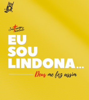 Camiseta Infantil Forró Santíssima Trindade - Eu sou lindona