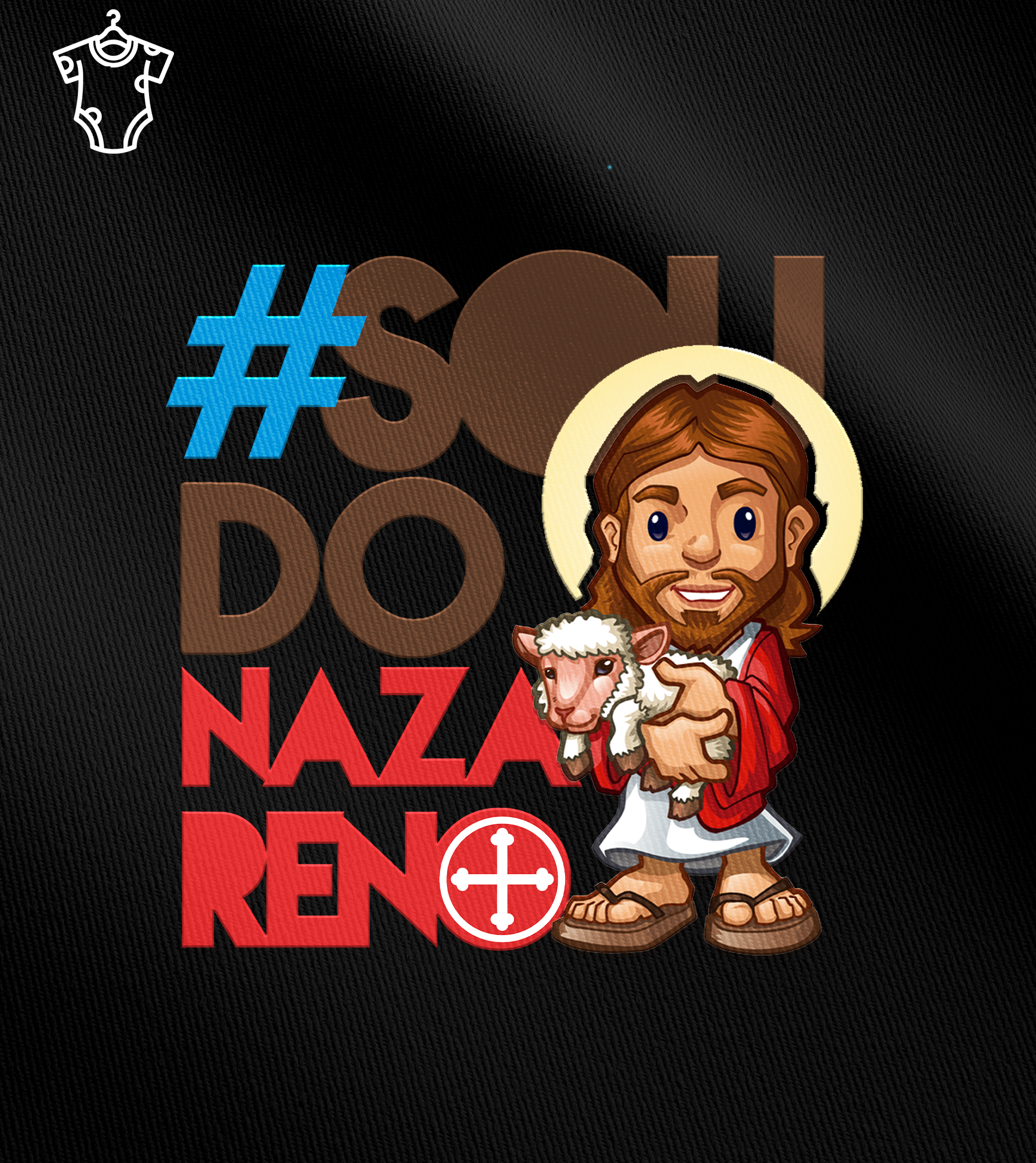 Body Infantil Felipe D'Aloia - Sou do Nazareno