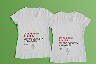 Nome do produto Camiseta Feminina Forró Santíssima Trindade - Como é Linda A Vida