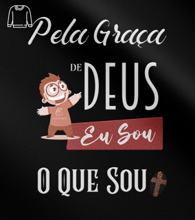 Blusão Claudia Bastos - Pela Graça de Deus