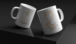 Nome do produto Caneca Instrumento de Paz - O Caminho de Deus