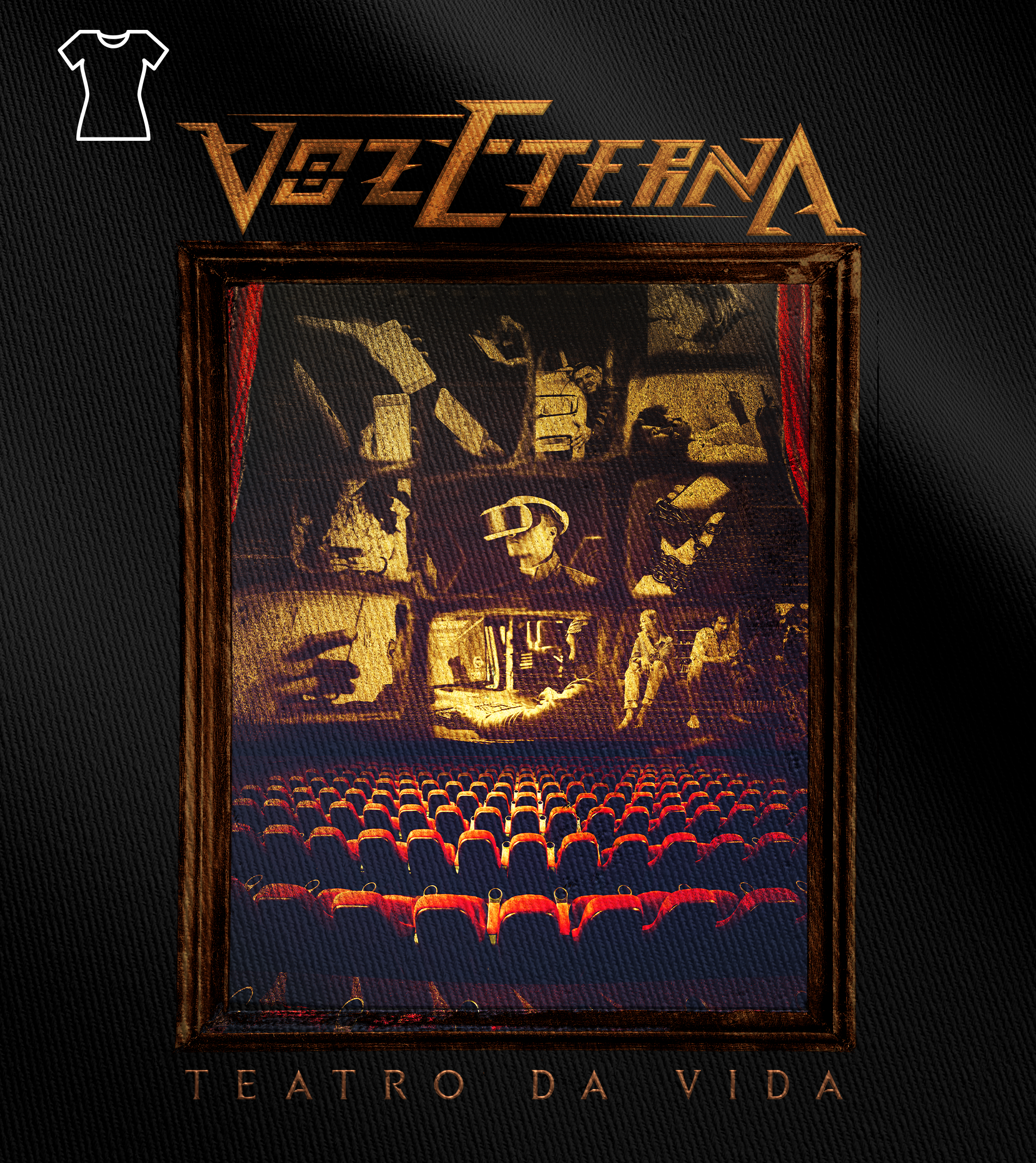 Camiseta Feminina Voz Eterna - Teatro da Vida