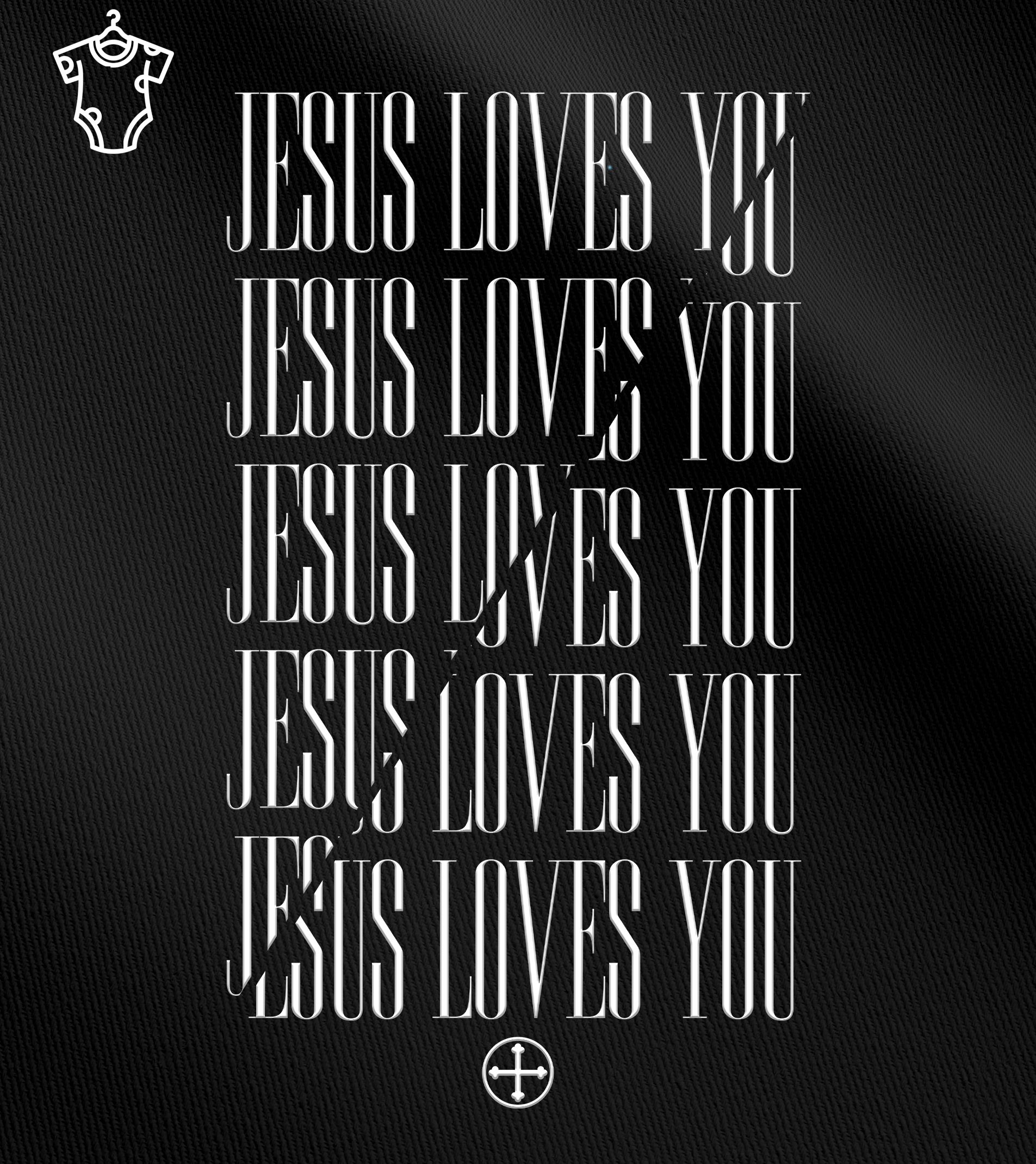 Body Infantil Felipe D'Aloia - Jesus Loves You