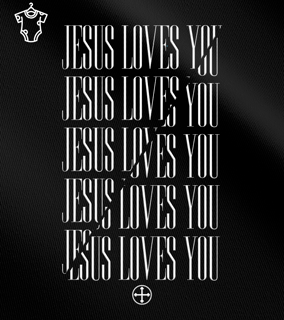 Body Infantil Felipe D'Aloia - Jesus Loves You