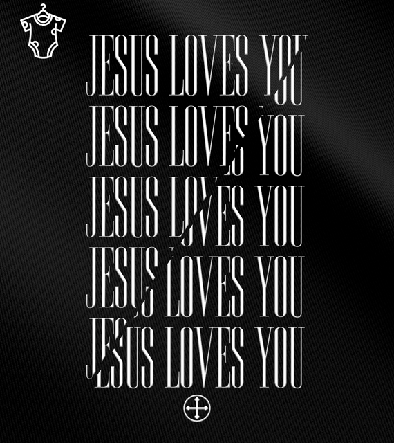 Body Infantil Felipe D'Aloia - Jesus Loves You