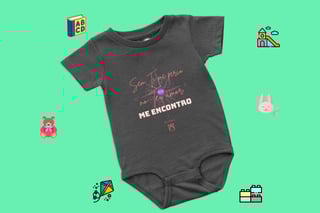 Nome do produto Body Infantil Aline Melo - Meu Repouso
