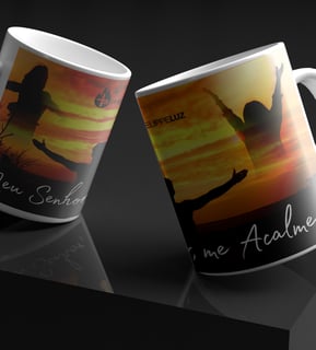 Caneca Phelippe Luz - Meu Senhor, Me Acalme