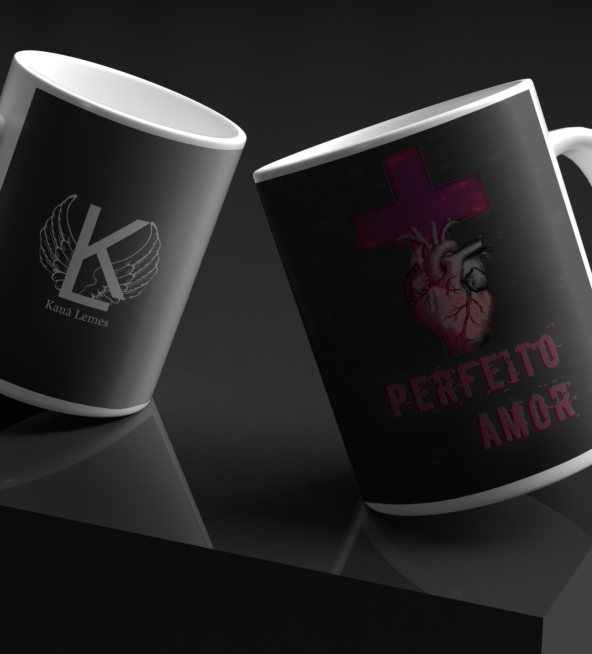 Caneca Kaua Lemes - Perfeito Amor