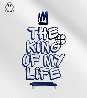 Moletom com zíper Felipe D'Aloia - The King of My Life