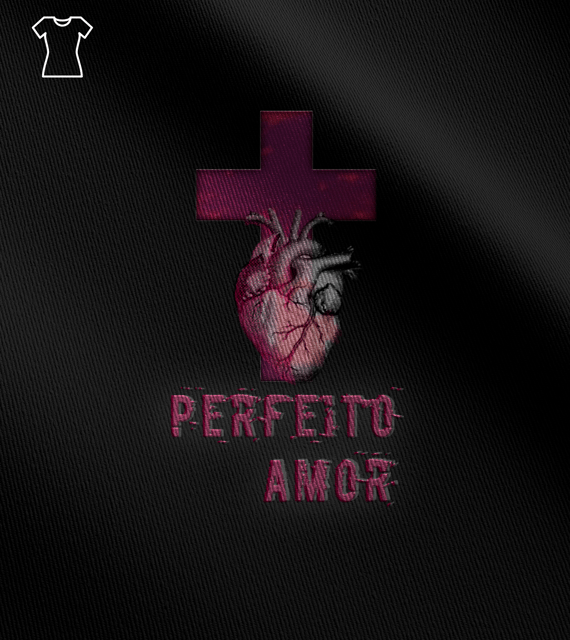 Camiseta Feminina Keuã Lemes - Perfeito Amor