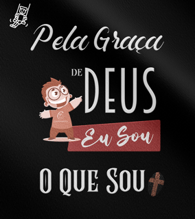 Camiseta Infantil Claudia Bastos - Pela Graça de Deus