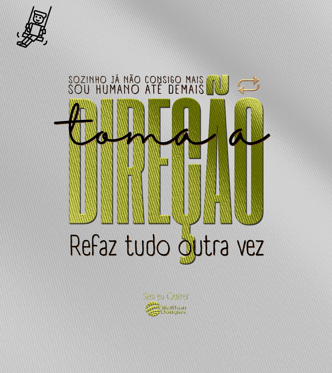 Nome do produto: Camiseta Infantil Ellielthon Douglas - Toma a Direção [Sem eu Querer]