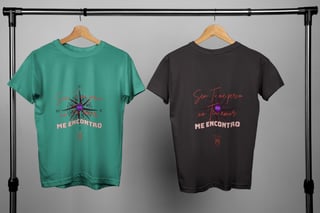 Nome do produto Camiseta Masculina Aline Melo - Meu Repouso