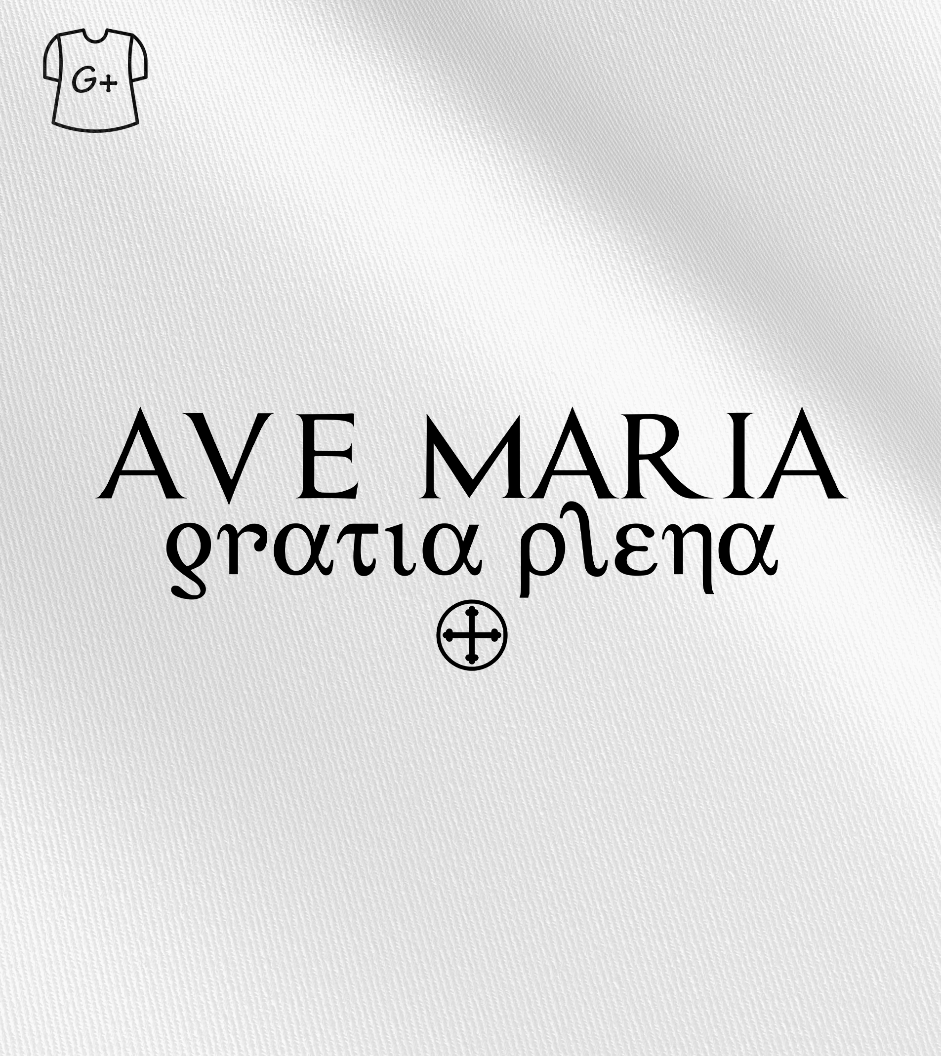 Camiseta Plus Size Felipe D'Aloia - Ave Maria