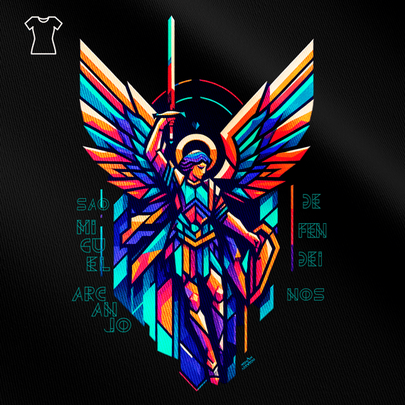 Camiseta Feminina - São Miguel Arcanjo