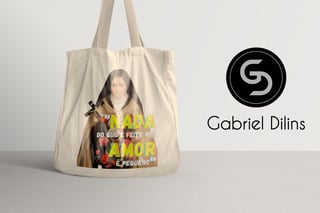 EcoBag Gabriel Dilins - Feito Por AMor