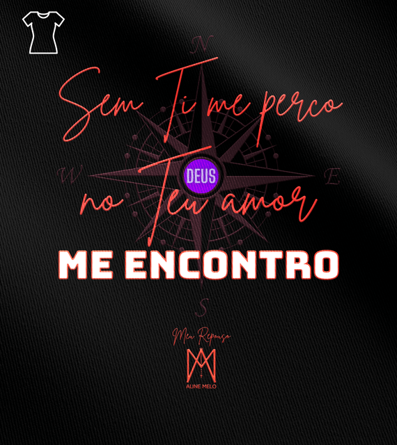 Camiseta Feminina Aline Melo - Meu Repouso