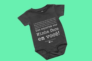 Nome do produto Body infantil Ellielthon Douglas - #Cristo
