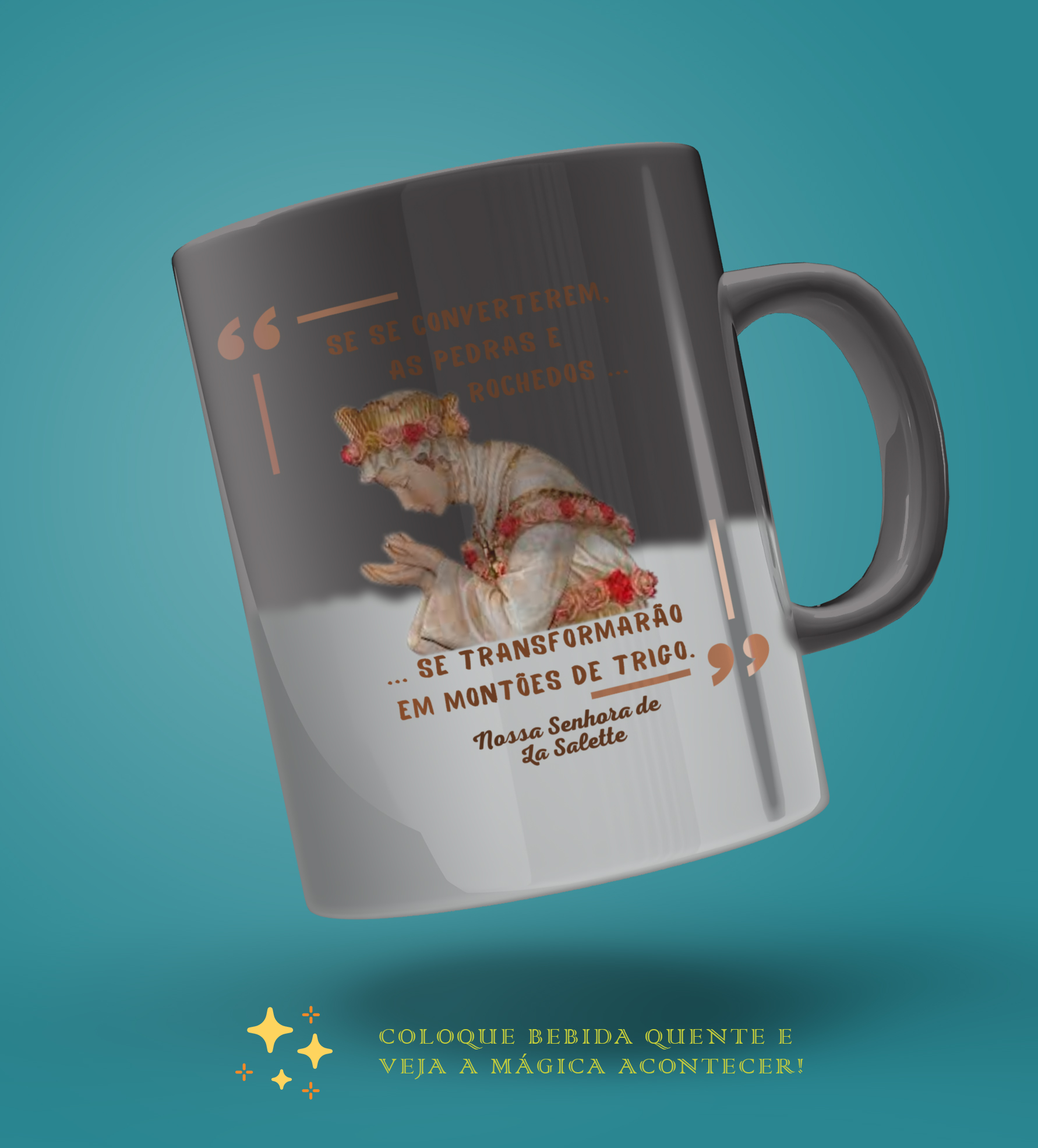 Caneca Mágica Cris Margaridi - Nossa Senhora de La Salette