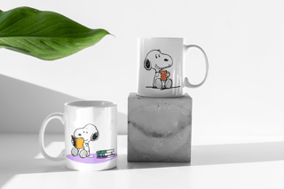 Caneca snoopy mood de hoje