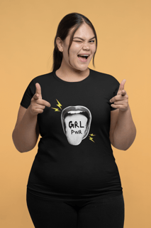 T-shirt PLUS SIZE Girl Power