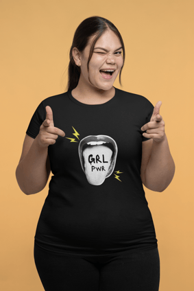 T-shirt PLUS SIZE Girl Power