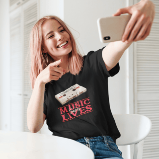 T-shirt Feminina Stranger Music